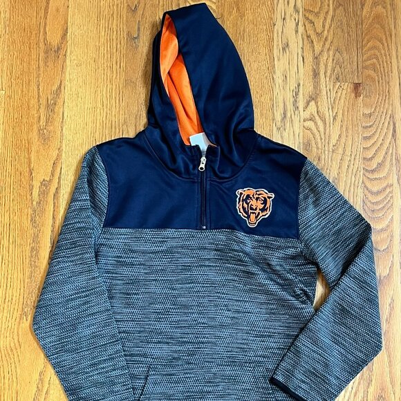 Boys Chicago Bears Hooded Sweatshirt (Youth L) - Picture 1 of 3